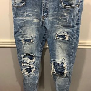Mike Amiri Biker Jeans